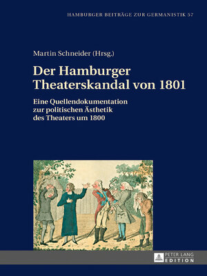 cover image of Der Hamburger Theaterskandal von 1801